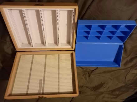 Photo of free 35mm slide boxes (Bushey Mill WD23) #1
