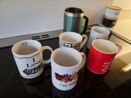 Photo of free Mugs x 5 & Travel Mug (Crag Bank LA5) #4