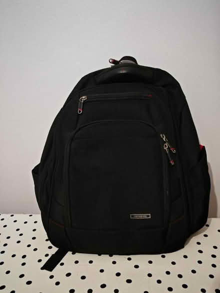 Photo of free Sansonite black backpack (L25) #1