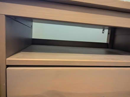 Photo of free Grey TV cabinet (CM3 - Little Baddow) #4