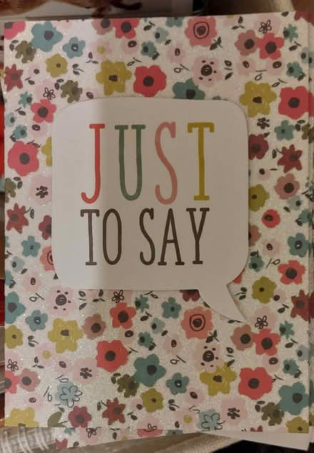 Photo of free Just to say cards (Abingdon OX14) #1