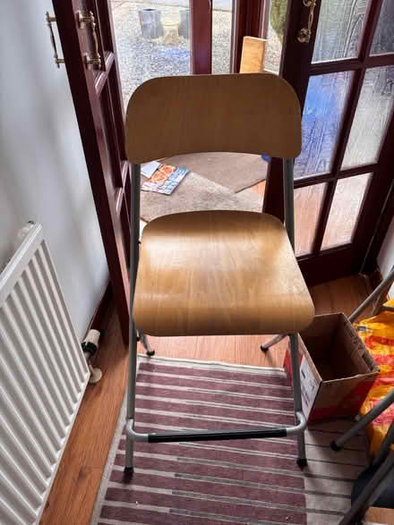 Photo of free 3 folding bar stools (FK2) #1