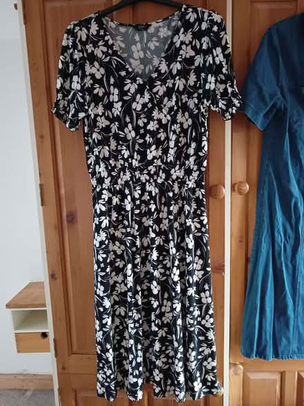 Photo of free Ladies black/white dress (Ryelands LA1) #1
