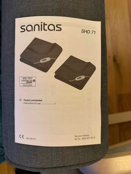 Photo of free Heated over blanket (Criccieth LL52) #2