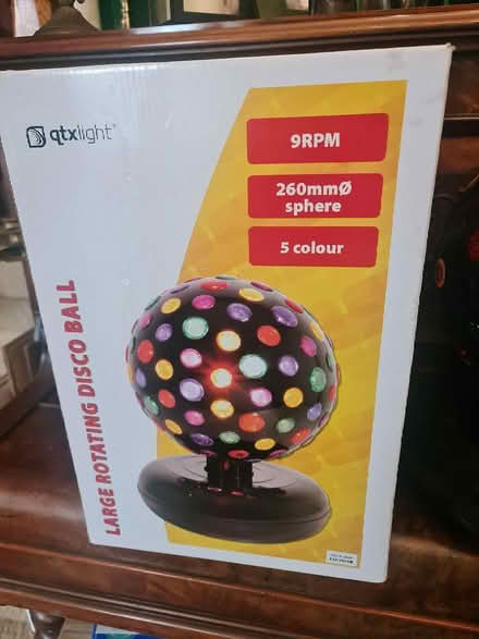 Photo of free Large rotation disco ball (Selsdon) #3