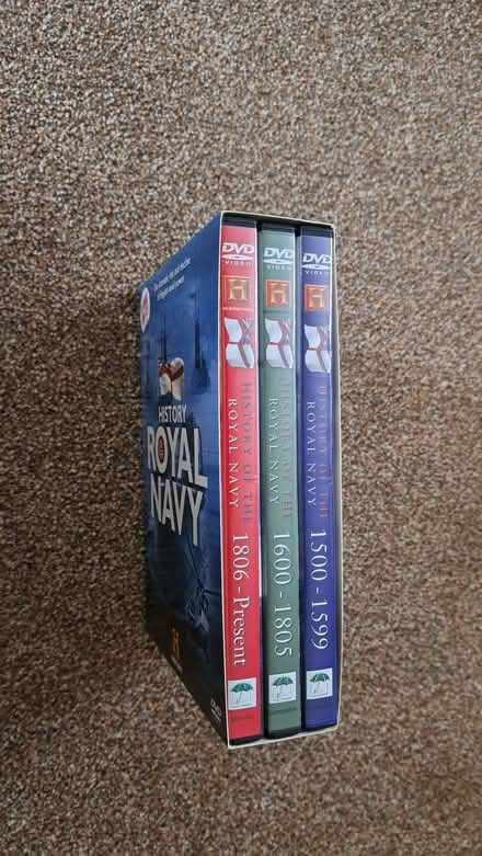 Photo of free Royal Navy DVD box set (Abbeymead GL4) #2