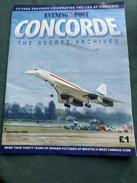 Photo of free Concorde Souvenir (Leckhampton GL53) #1