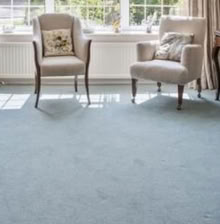 Photo of free Carpet - hessian backed wool, light green (bluey green) (Malton YO17) #2