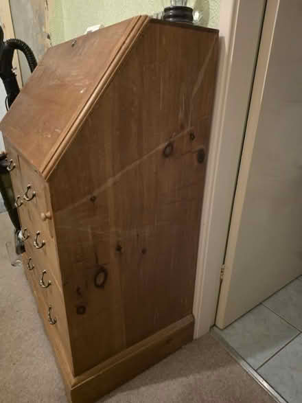 Photo of free Tall wood bureau (Seaton sluice) #2