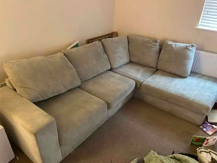 Photo of free Grey corner sofa (Sidcup DA15) #1