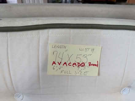 Photo of free Full-size mattress and boxspring (Algonquin Illinois) #1