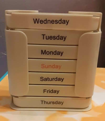 Photo of free Pill organiser (Beulah Hill CR7) #1