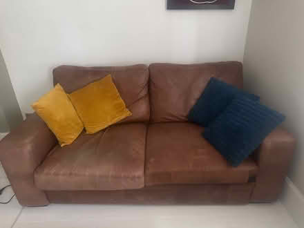Photo of free Leather Sofa Bed - Darlings of Chelsea (Sevenoaks TN13) #1