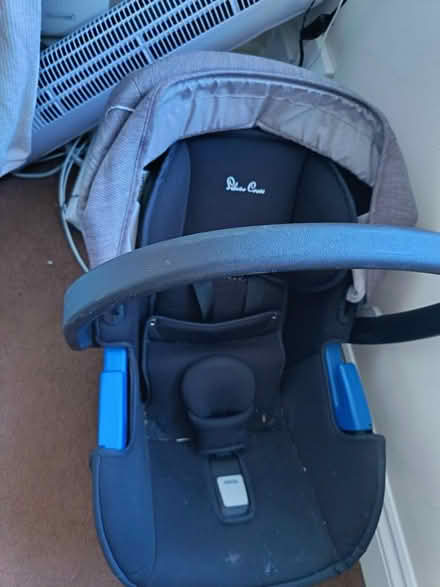 Photo of free Silver cross baby car seat (Farsley Pudsey leeds LS28) #1