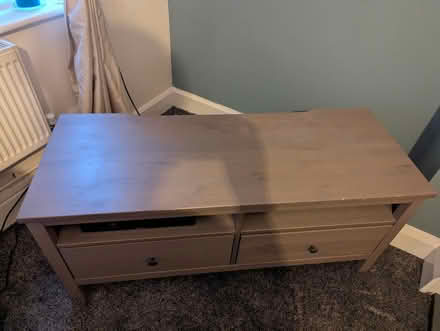Photo of free Grey TV cabinet (CM3 - Little Baddow) #1