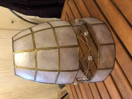 Photo of free Shell type lampshade (Blewbury OX11) #2