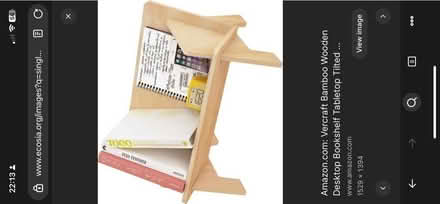 Photo of Small single bookshelf (Baldon Row OX44) #1