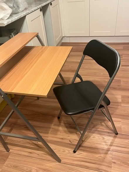 Photo of free Office Desk and Chair (Kempston MK42) #1