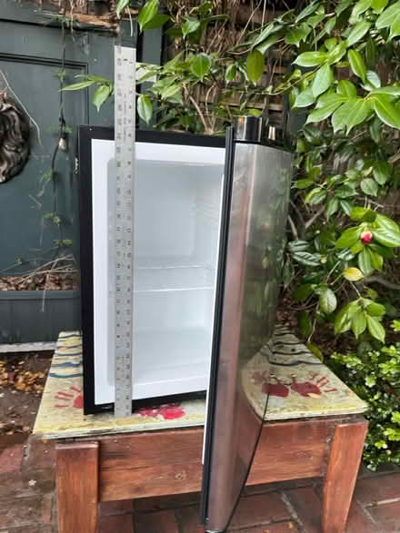 Photo of free Mini fridge freezer (Alameda W end of San Antonio) #1