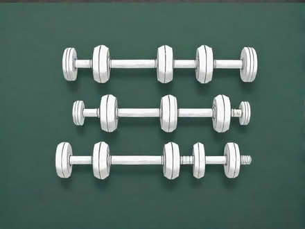 Photo of free set of dumbells (Moor Allerton LS17) #1