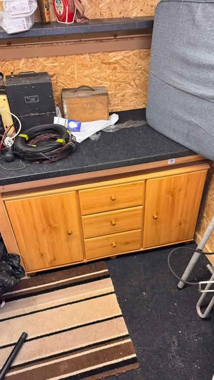 Photo of free Pine side board (Halifax Norton Tower) #1