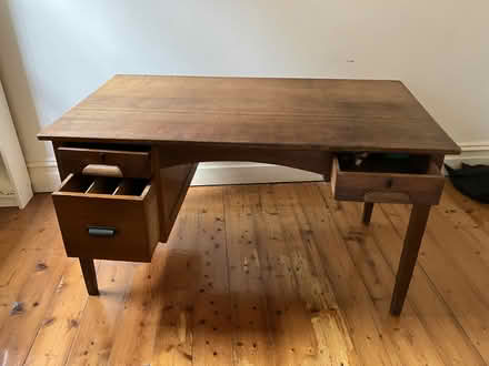 Photo of free Wooden study/office desk (Marrickville, NSW) #1