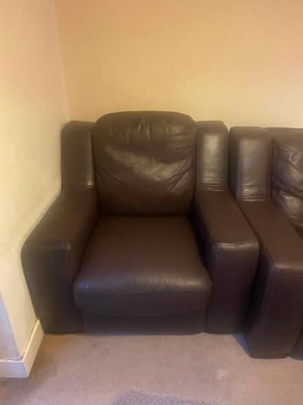 Photo of free 3 seater and 1 seater sofa (S8 woodseats road) #3