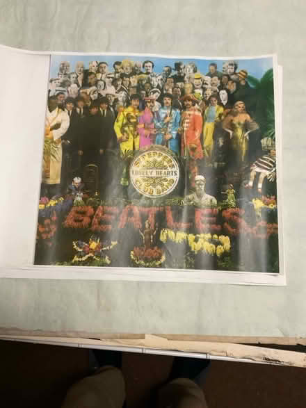 Photo of free Sgt Pepper’s vinyl cover photocopy (Patchway BS34) #1