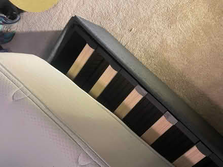 Photo of free queen size bed frame with 4 drawers (Chevy Chase DC) #3