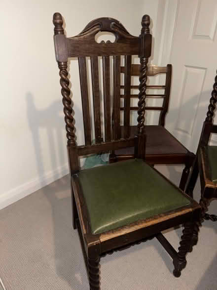 Photo of free 4 dining chairs (Streatham Vale SW16) #2