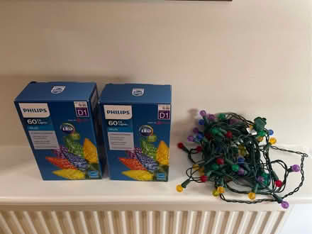 Photo of free Philips 60-Count LED Multicolour String Lights (Indoor/Outdo (West Brompton SW6) #1