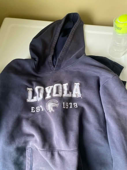 Photo of free Loyola hoodie (Winston Churchill/collegeway) #1