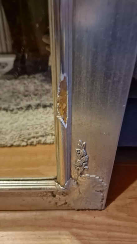 Photo of free Lovely silver bevel edged mirror (Ss0 westcliff) #2