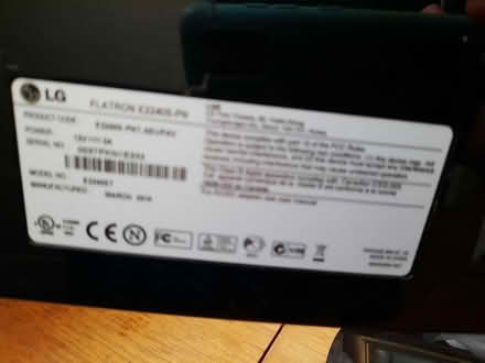 Photo of free LG monitor (Hollingdean BN1) #2