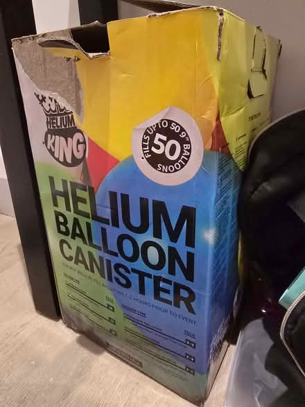 Photo of free Partially used helium tank (Stoke Newington N16) #1