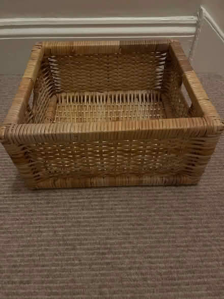 Photo of free Wicker box / basket (Lower Weston) #1