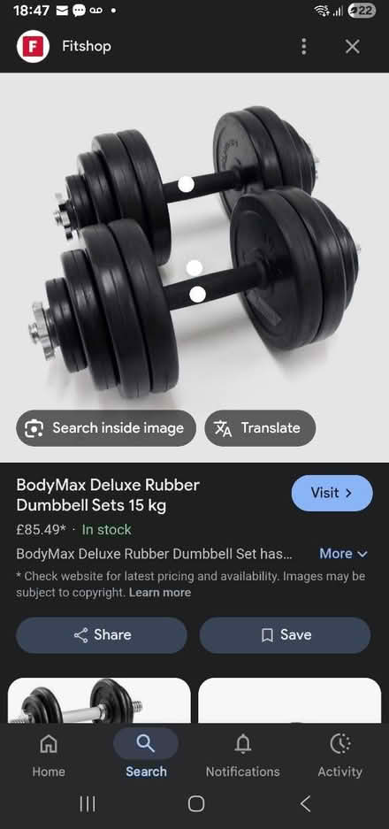 Photo of Weights (Hastings TN38) #1