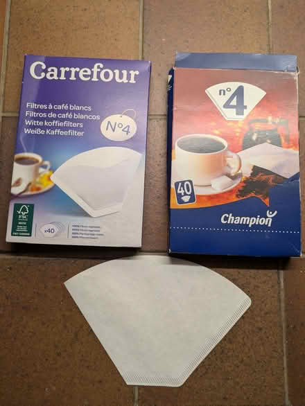 Photo of free Coffee filter cone & papers (Bradwell MK13) #2