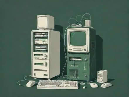 Photo of free Old Computer Tower and Ancillaries (Bedford MK43) #1