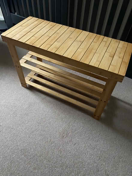 Photo of free Wooden shoe rack (Caversham RG4) #1