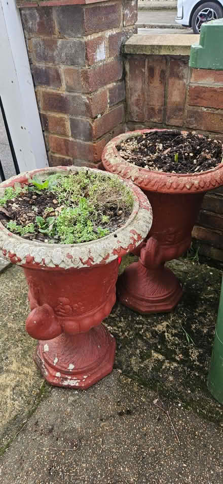 Photo of free Two large garden urns (Highams Park E4) #1