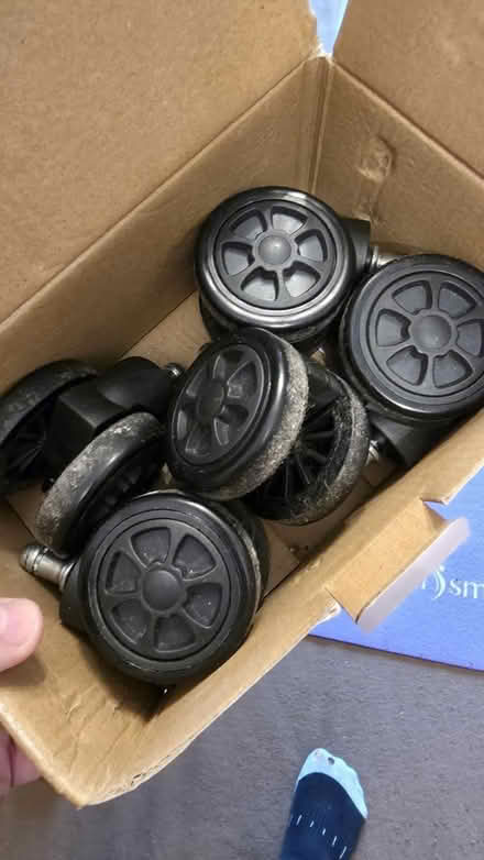 Photo of free Office Chair Wheels (Gosport, PO12) #1