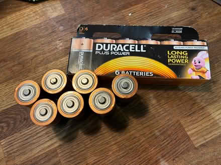 Photo of free 13 unused D cell batteries (S8 Meersbrook) #1