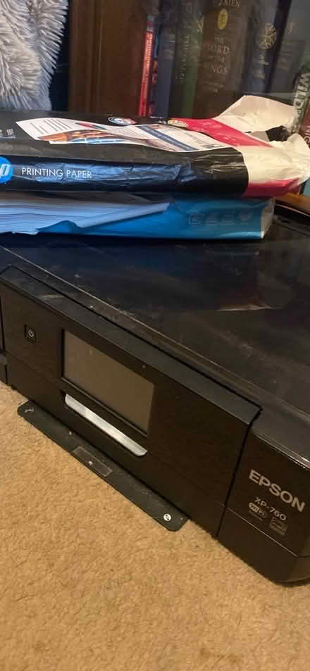 Photo of free Epson XP-760 printer and paper (Clutton Hill) #2