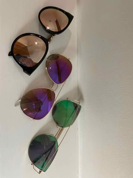Photo of free Set of 3 Fashion Sunglasses (Mixed Styles) (West Brompton SW6) #1