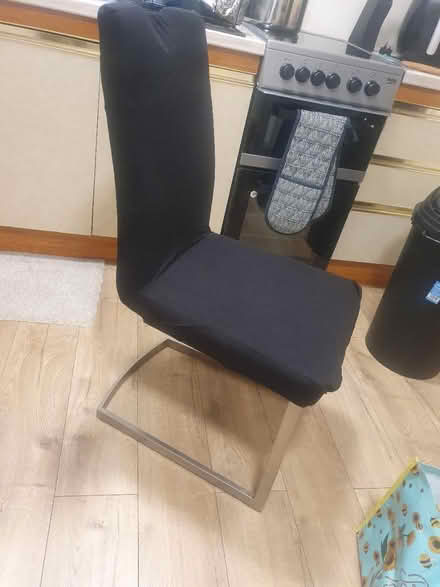 Photo of free 5 dining chairs with covers (Ox5 3by) #1