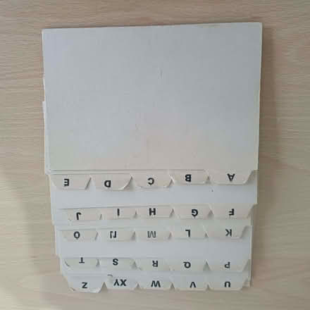 Photo of free Index Cards (West Malvern CP WR14) #1