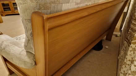 Photo of free Two Seater and Two Armchairs Oak Framed Sofa Set (Bridge of Allan FK9) #4