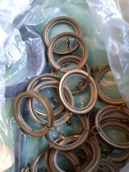 Photo of free Metal curtain rings (Hollingdean BN1) #2