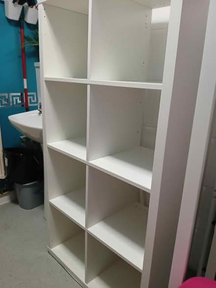 Photo of free 8 cubes ikea kallax with legs (Edge of moss. SK11) #1